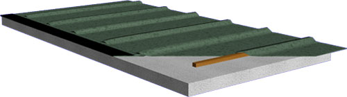 Pannelli isolanti per tetti ed impermeabilizzanti.